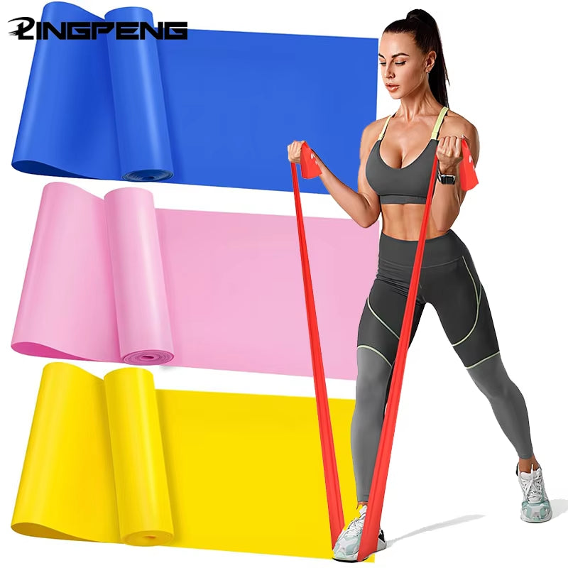 Yoga Physiotherapy Elastic Band, Gym Resistance Band, Sports Stretching Training Rope, Pilates Stretching Film, Fitness Equiment