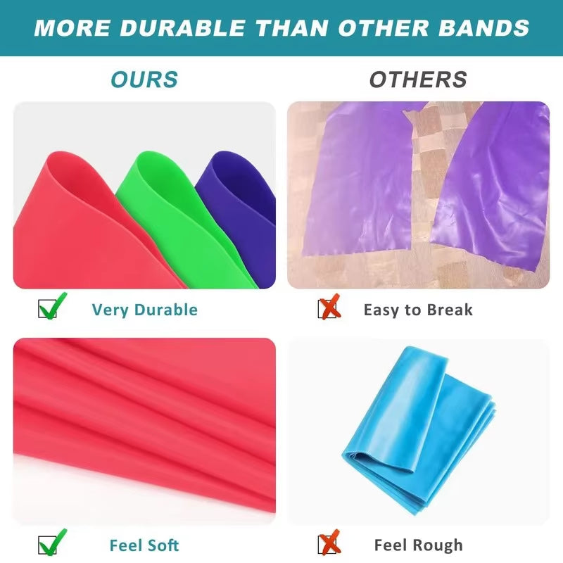 Yoga Physiotherapy Elastic Band, Gym Resistance Band, Sports Stretching Training Rope, Pilates Stretching Film, Fitness Equiment